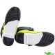 Kenny Track Crosslaarzen - Zwart / Wit / Fluo Geel