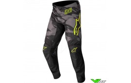 Alpinestars Racer Tactical 2022 Crossbroek - Zwart / Fluo Geel / Camo