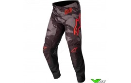 Alpinestars Racer Tactical 2022 Motocross Pants - Black / Fluo Red / Camo (32/34)