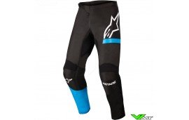 Alpinestars Fluid Chaser 2022 Motocross Pants - Black / Fluo Blue (30/40)