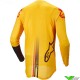 Alpinestars Supertech Blaze Motocross Jersey - Warm Yellow / Fluo Red (XL)