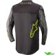Alpinestars Racer Tactical 2022 Motocross Jersey - Black / Fluo Yellow / Camo