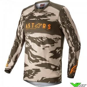 Alpinestars Racer Tactical 2022 Cross shirt - Zand / Camo (XXL)