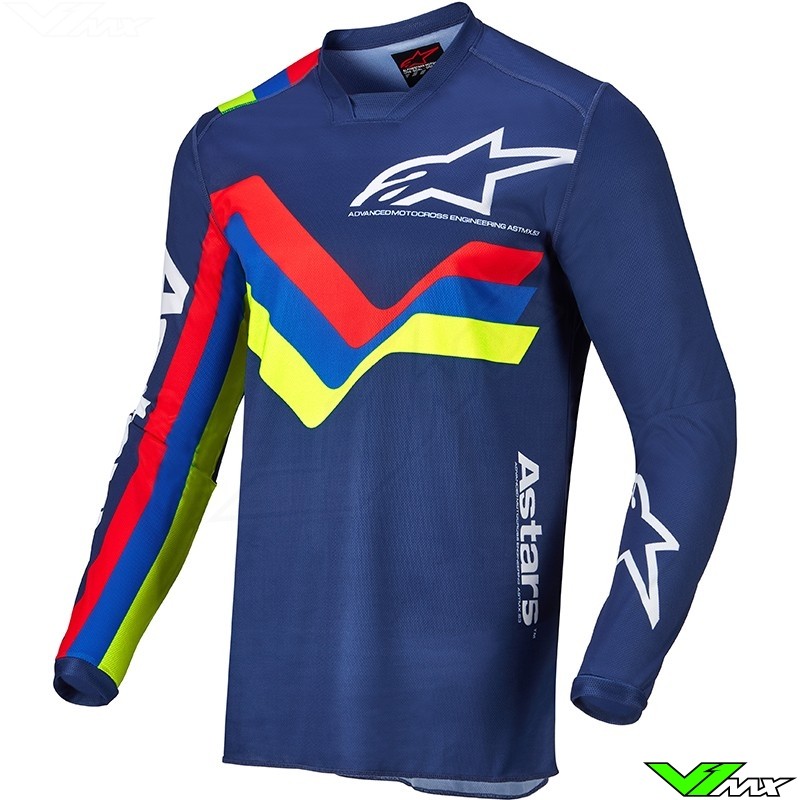Alpinestars Racer Graphite MotoX Lightweight Jersey/Top/Shirt 