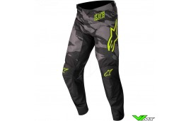 Alpinestars Racer Tactical 2022 Youth Motocross Pants - Black / Fluo Yellow / Camo