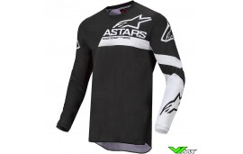 Alpinestars Racer Chaser 2022 Kinder Cross shirt - Zwart / Wit (M/L/XL)