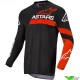 Alpinestars Racer Chaser 2022 Kinder Cross shirt - Zwart / Fel Rood