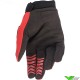 Alpinestars Full Bore Youth Motocross Gloves - Bright Red / Black