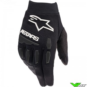 Alpinestars Full Bore 2022 Motocross Gloves - Black / White