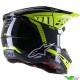 Alpinestars S-M5 Beam Motocross Helmet - Black / Anthracite / Fluo Yellow