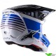 Alpinestars S-M5 Speed Motocross Helmet - White / Blue / Red