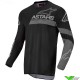 Alpinestars Racer Graphite 2022 Youth Motocross Gear Combo - Black / Grey