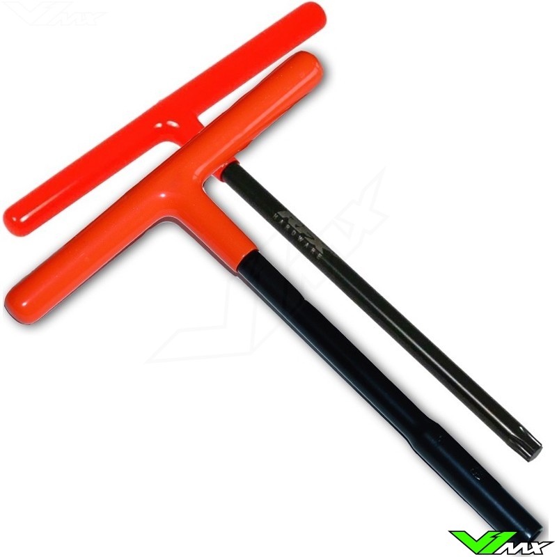 Standard Reach with Rubber Handle KTM 6mm Black/Orange RFX Pro T-Bar 