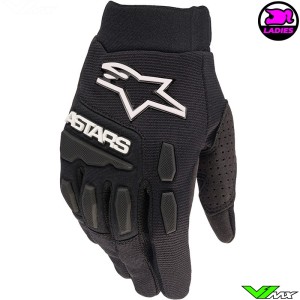 Alpinestars Full Bore Stella Women Motocross Gloves - Black