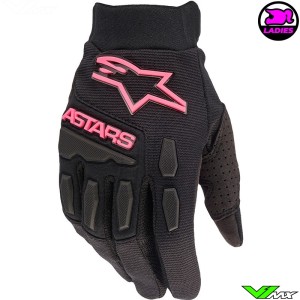 Alpinestars Full Bore Stella Dames Crosshandschoenen - Fluo Roze