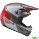 Fly Racing Kinetic Drift Motocross Helmet - Charcoal / Red