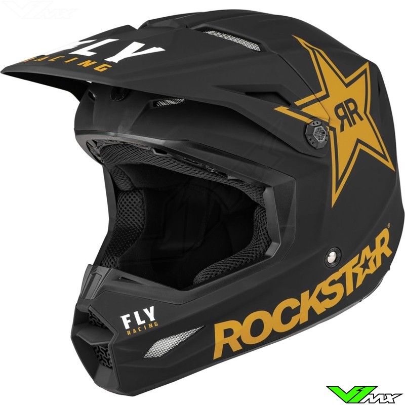 Fly Racing Kinetic Crosshelm - Rockstar Energy (XL)