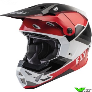 Fly Racing Formula CP Rush Crosshelm - Rood