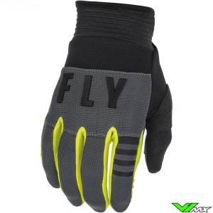 Fly Racing F-16 2022 Motocross Gloves - Fluo Yellow / Grey