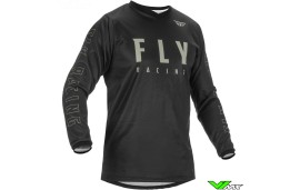 Fly Racing F-16 2022 Motocross Jersey - Black / Grey