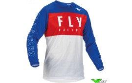 Fly Racing F-16 2022 Motocross Jersey - Red / Blue