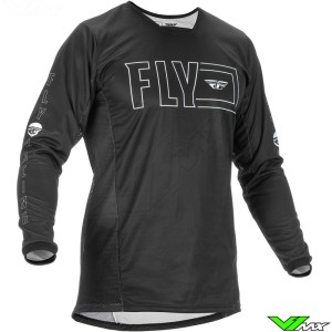 Fly Racing Kinetic Fuel 2022 Motocross Jersey - Black