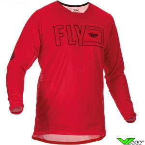 Fly Racing Kinetic Fuel 2022 Cross shirt - Rood