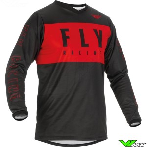 Fly Racing F-16 2022 Youth Motocross Jersey - Red