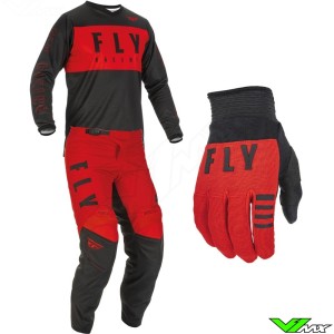 Fly Racing F-16 2022 Motocross Gear Combo - Red