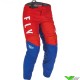 Fly Racing F-16 2022 Youth Motocross Gear Combo - Red / Blue