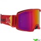 Red Bull Spect Strive Motocross Goggle - Red / Red Purple Mirror Lens