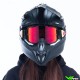 Red Bull Spect Strive Motocross Goggle - Black / Red Mirror Lens