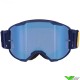 Red Bull Spect Strive Motocross Goggle - Dark Blue / Blue Mirror Lens