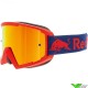 Red Bull Spect Whip Crossbril - Blauw / Rood / Rode spiegellens