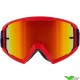Red Bull Spect Whip Motocross Goggle - Blue / Red / Red Mirror Lens