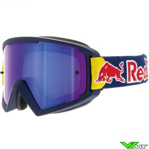Red Bull Spect Whip Crossbril - Blauw / Blauwe spiegellens