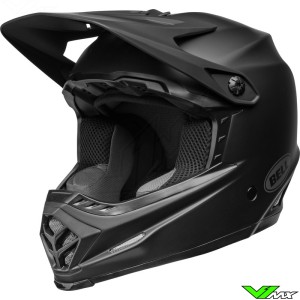 Bell Moto-9 Youth Kinder Crosshelm - Mat Zwart