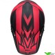 Bell MX-9 Disrupt Motocross Helmet - Red / Black / Matte (M/L)