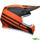 Bell MX-9 Disrupt Motocross Helmet - Orange / Matte