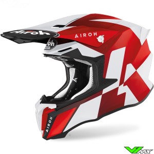Airoh Twist 2.0 Lift Motocross Helmet - Red