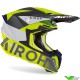 Airoh Twist 2.0 Lift Motocross Helmet - Black / Fluo Yellow