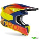 Airoh Twist 2.0 Lift Motocross Helmet - Blue / Fluo Yellow / Orange