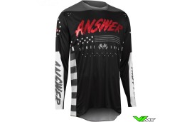 Answer Elite Redzone 2022 Motocross Jersey - Red / Black