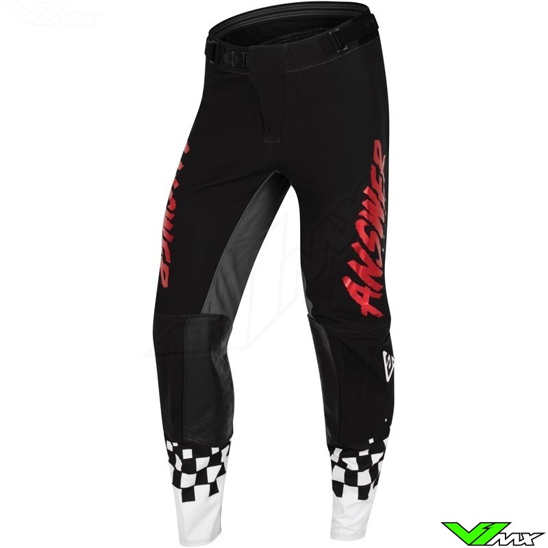 Answer Elite Redzone 2022 Motocross Pants - Red / Black