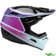 Answer AR1 Vivid Motocross Helmet - Purple / Pink (M, 56-58cm)