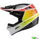 Answer AR1 Vivid Motocross Helmet - Red / Hyper Acid (XS, 52-54cm)