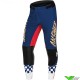 Answer Elite Redzone 2022 Motocross Gear Combo - Red / Blue / Gold