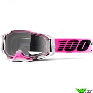100% Armega Harmony Motocross Goggle - Clear Lens