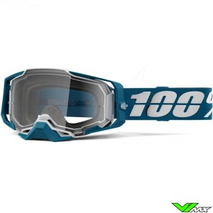 100% Armega Albar Motocross Goggle - Clear Lens