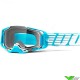 100% Armega Oversized Motocross Goggle - Sky / Clear Lens